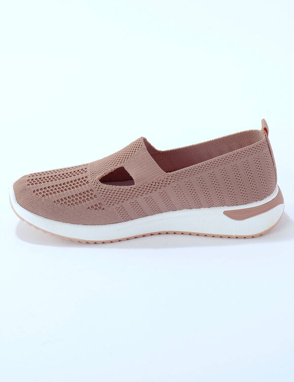 Baskets à enfiler mesh (rose pâle) Baskets à enfiler mesh (rose pâle)